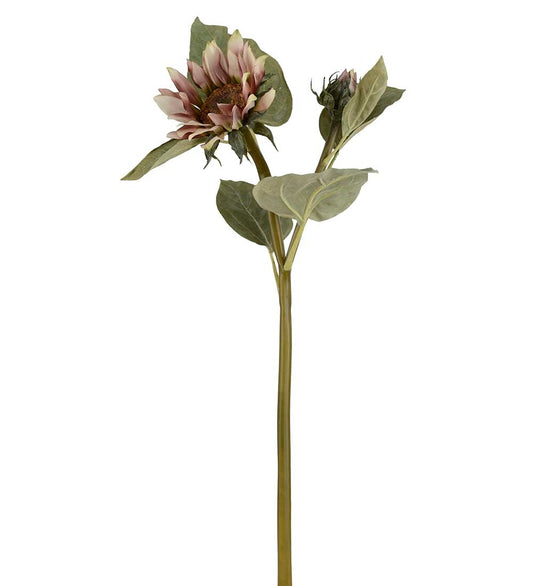 Sunflower pink 74 cm