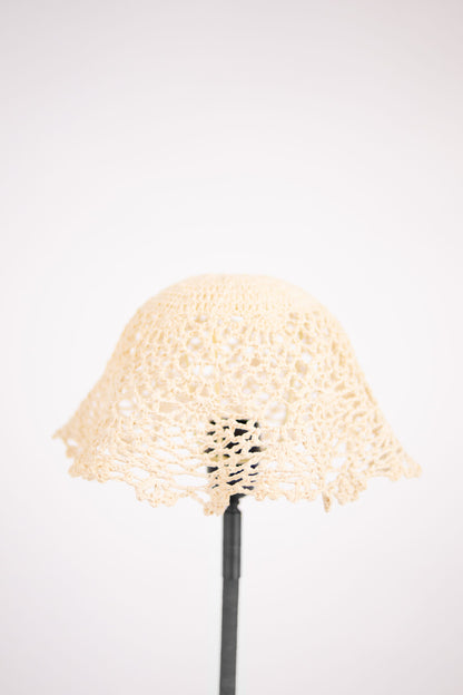Heklet lampeskjerm 20x27 cm