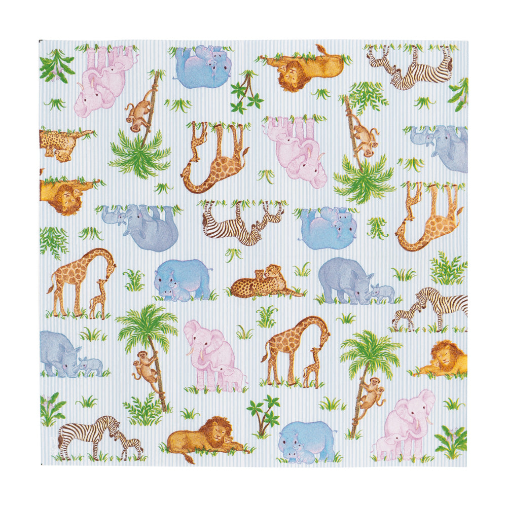 Serviett kaffe Safari Baby