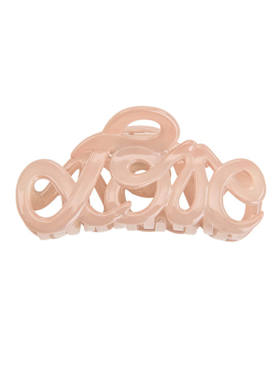 Hair Claw Love Claw Nude 8 cm