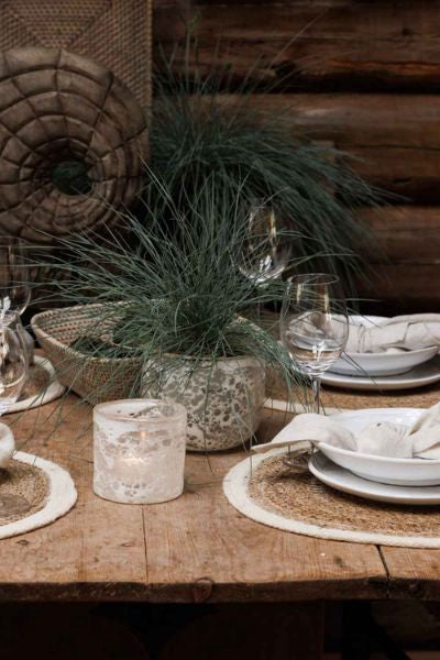 Telysholder glasur 10 cm