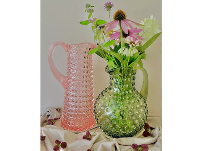 Hobnail Carafe 1L Rosaline