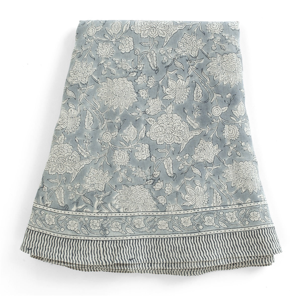 Duk Indian Rose Dusty Blue Rund 220 cm