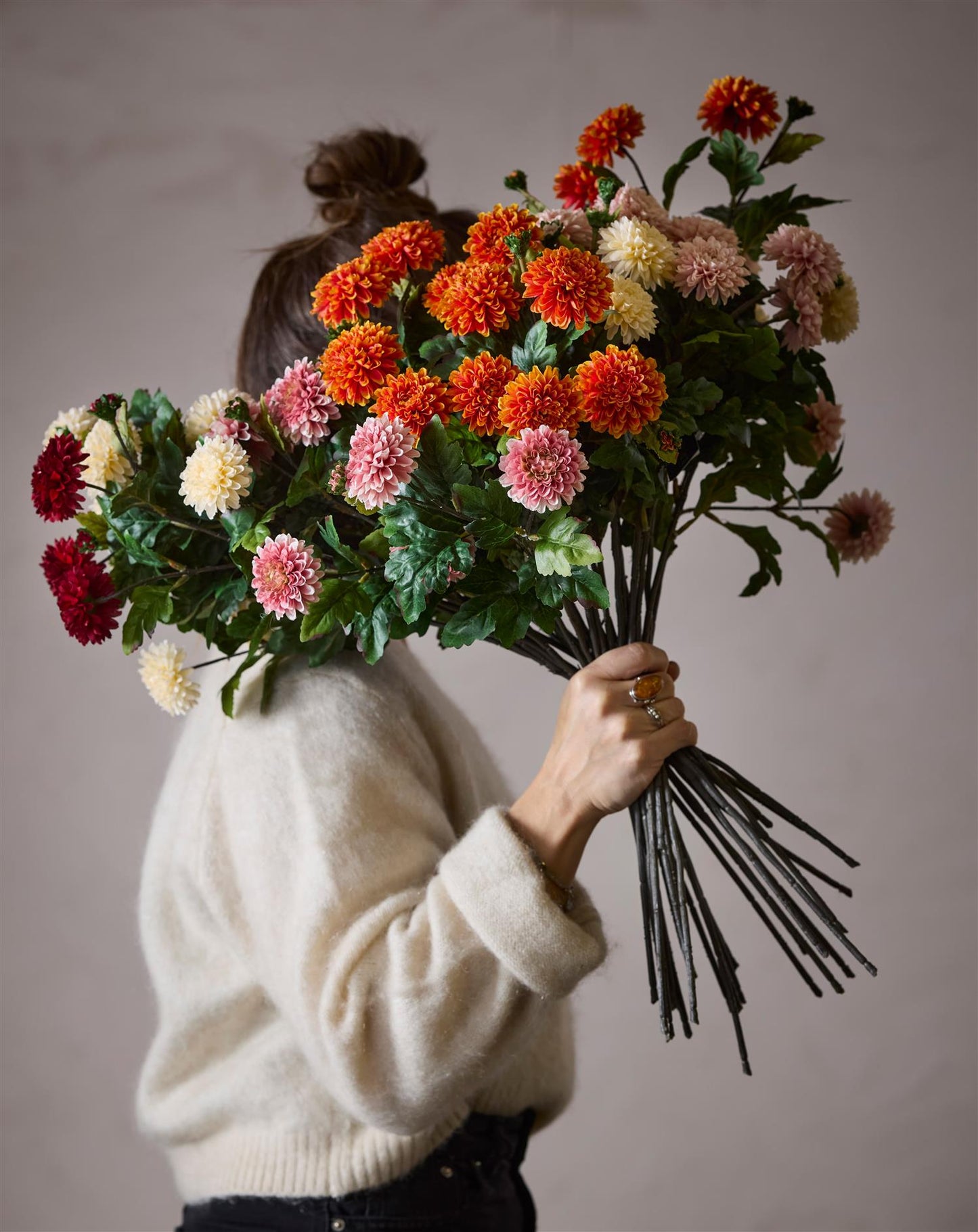 Chrysanthemum rosa 53 cm
