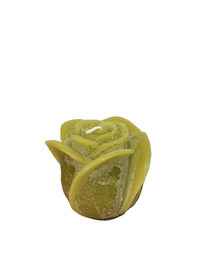 Skulptur lys rose lime 12x10 cm