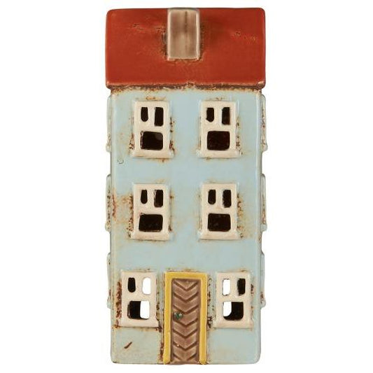 Lyshus Nyhavn lys blå 20 cm