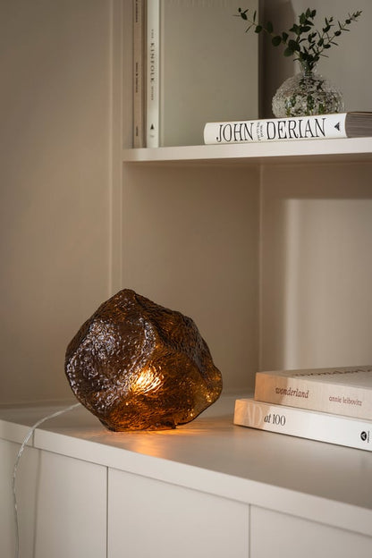 Bordlampe Valerie 25 brun