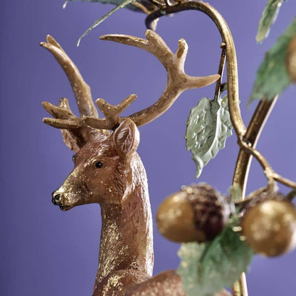 Candlestick deer 46 cm