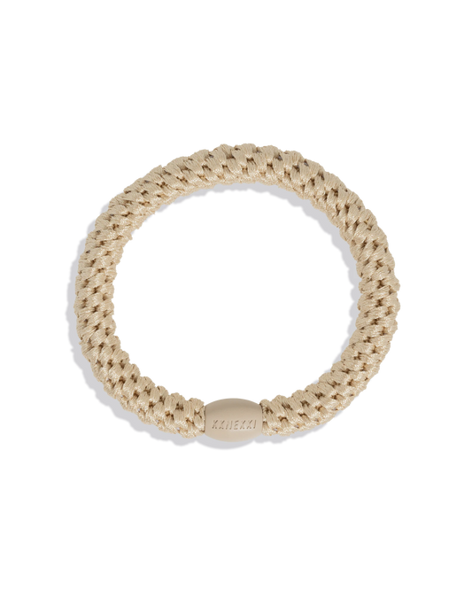 Kknekki hårstrikk Light beige