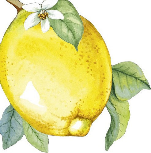Serviett lunch Lemon shaped
