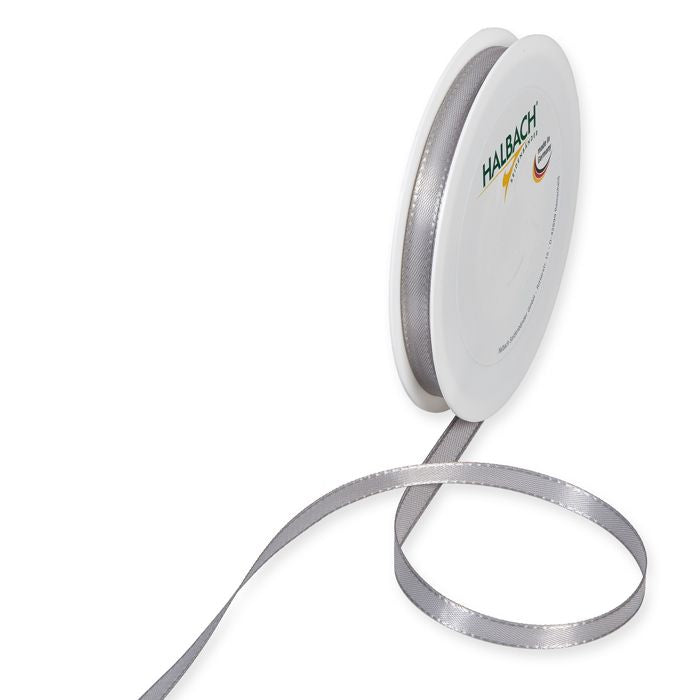 Dekorbånd sølv 8 mm