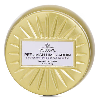 Duftlys Peruvian Lime Jardin Mini Tin Candle 25 Timer
