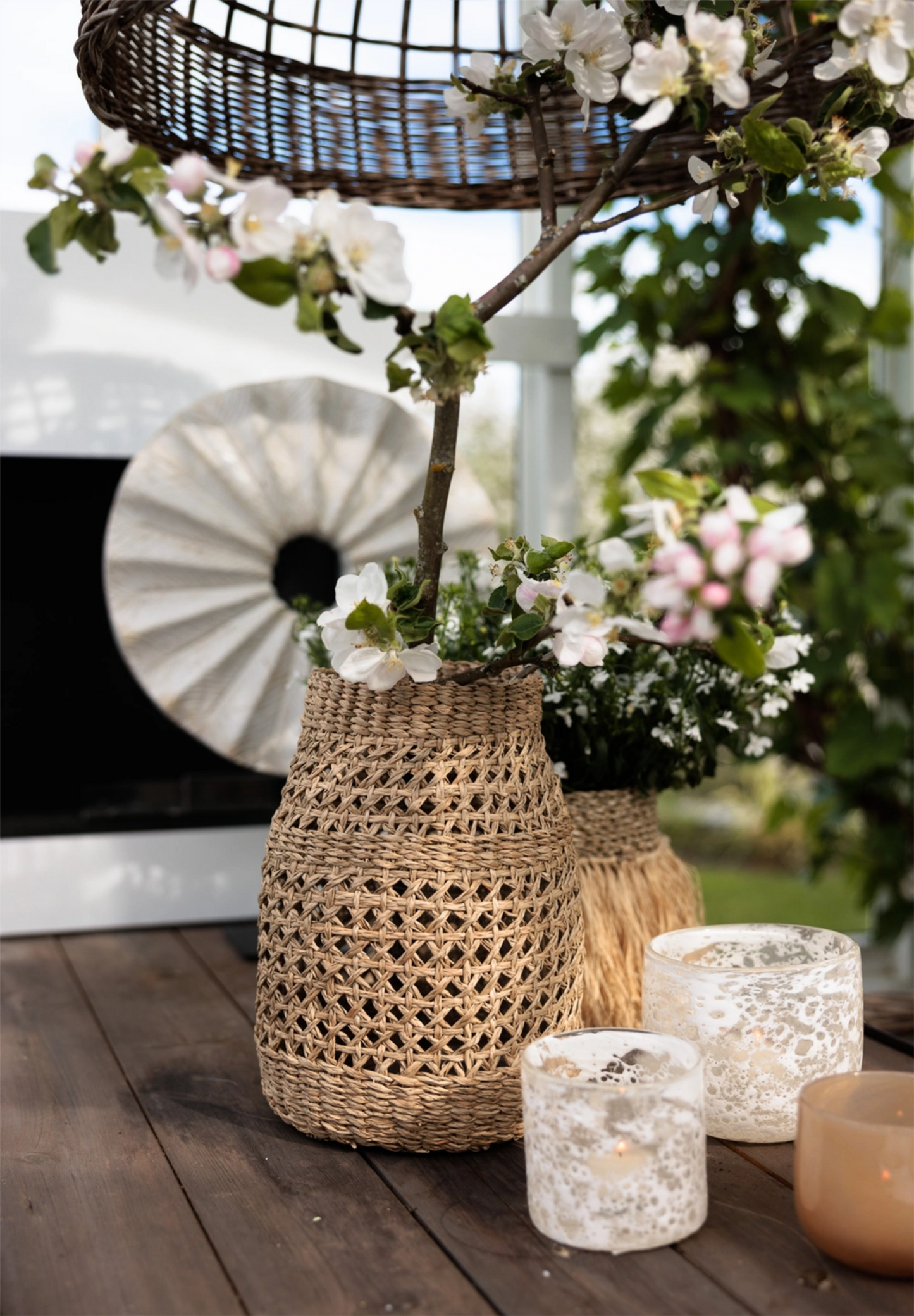 Telysholder glasur 10 cm