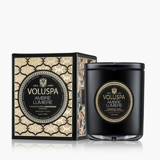 Amber Lumiere Classic Boxed Candle 60 Hours