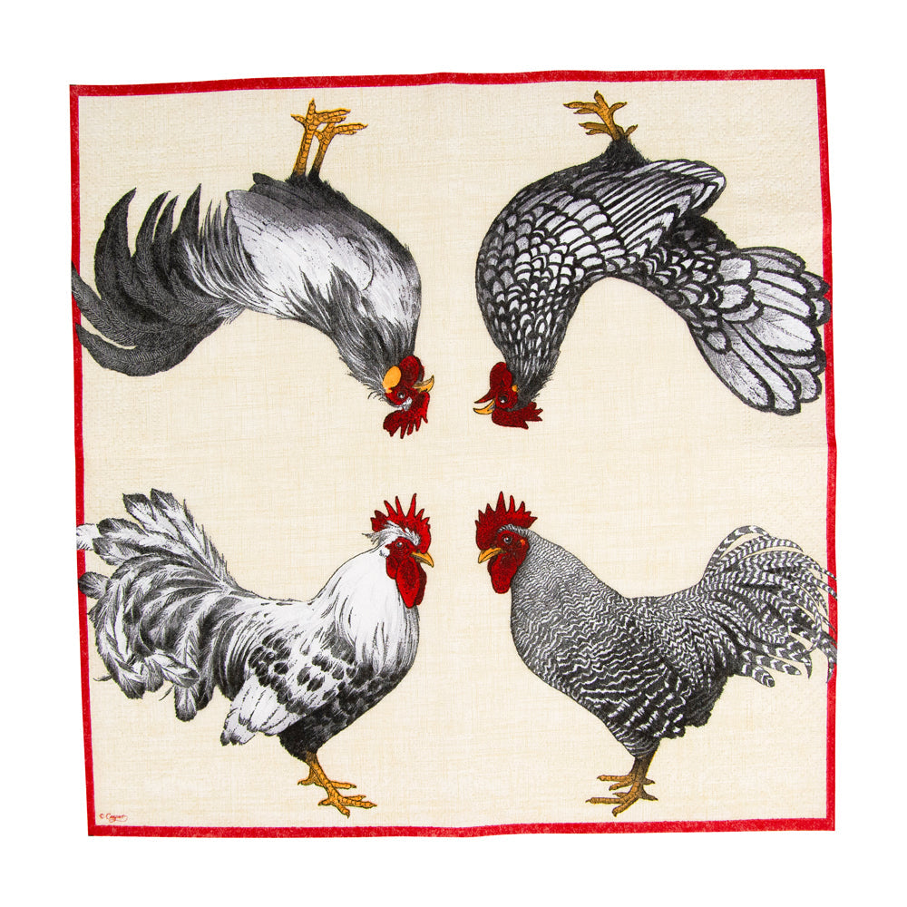 Serviett lunch Le Coq