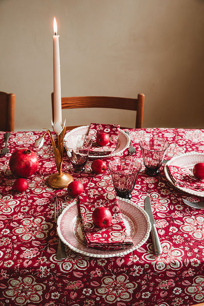 Napkin Amara Scarlet 45x45 cm S/4