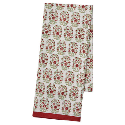 Duk Mallika Scarlet bomull 150x250 cm