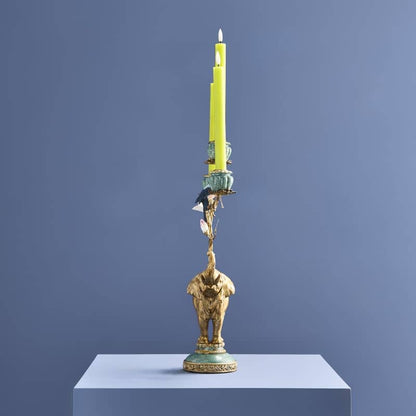 Elefant lysestake 46 cm