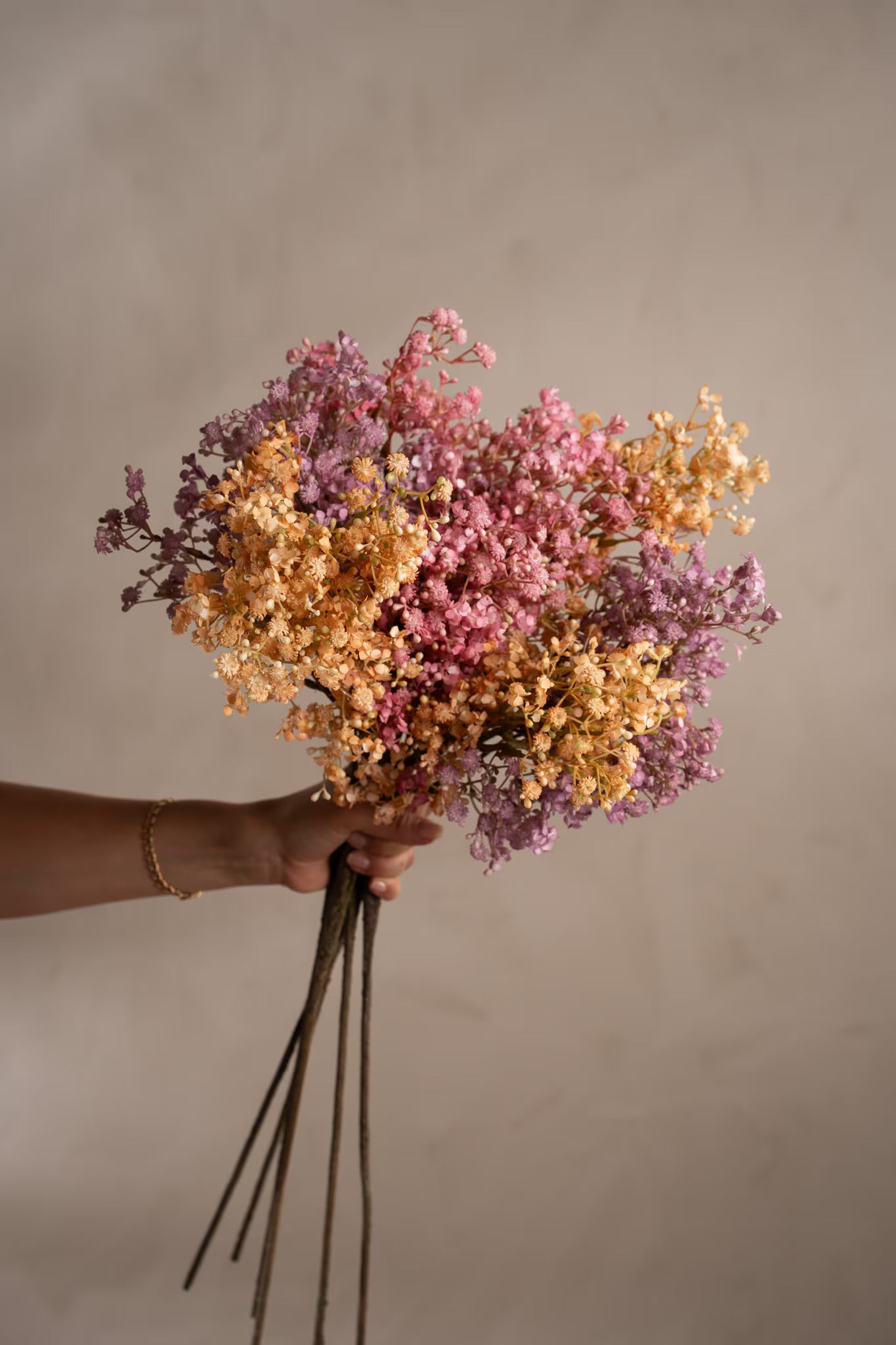 Brudeslør orange 70 cm