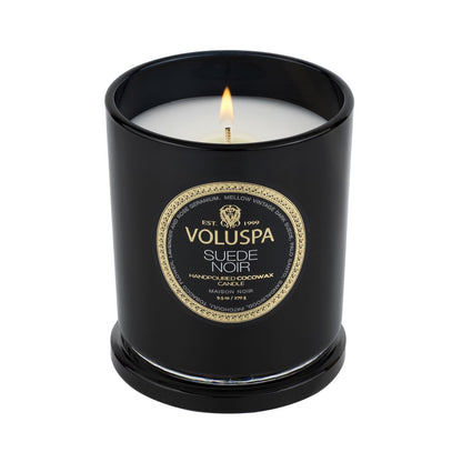 Suede Noir Classic Boxed Candle 60 Timer