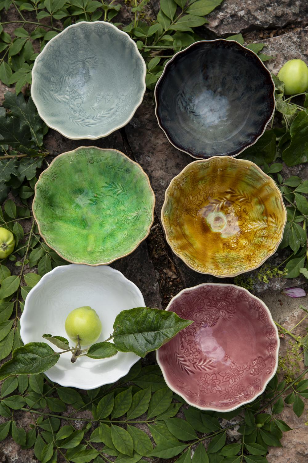 Soup bowl 15x8 cm Seaweed