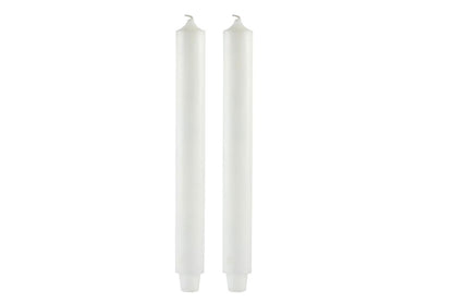 Manor house candle white 30 cm