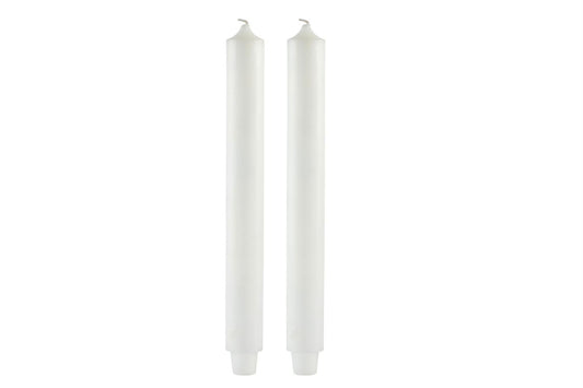 Manor house candle white 30 cm