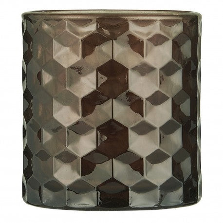 Telysholder brun 7 cm