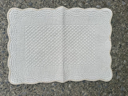 Spisebrikke velour Light Blue
