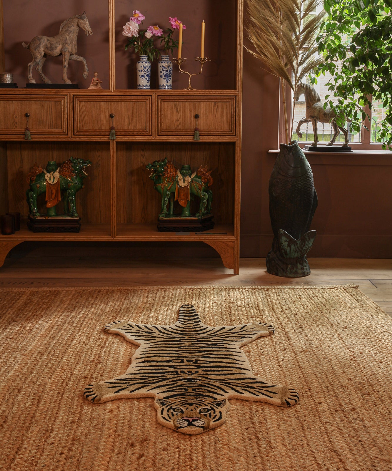 Gulvteppe Drowsy Tiger Rug large 140x90 cm
