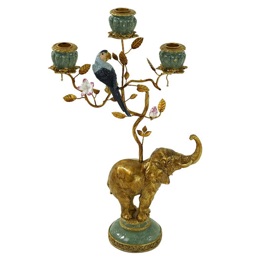 Elefant lysestake 46 cm