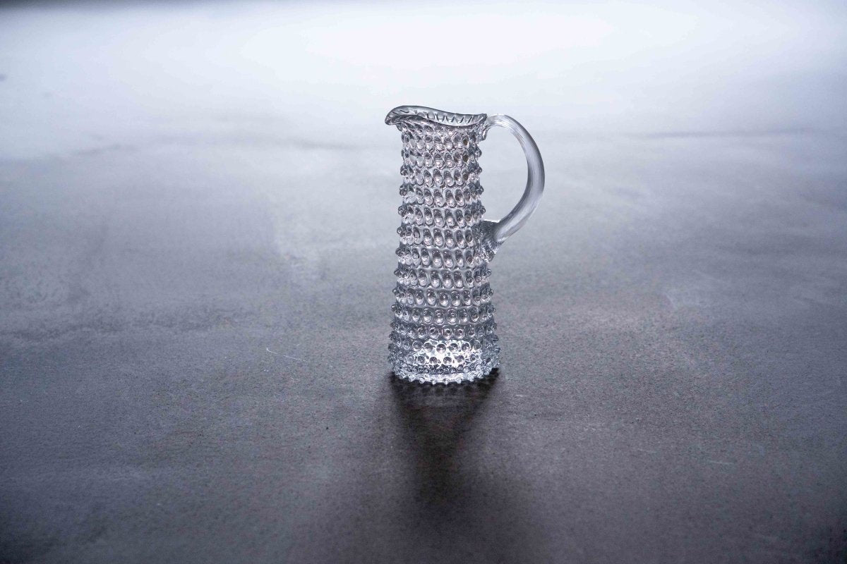 Hobnail karaffel 1L Clear