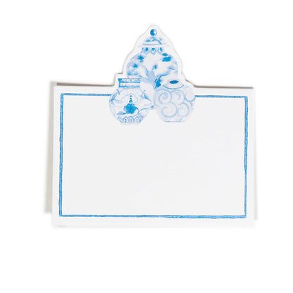 Place Cards Glazed Porcelain 8 pcs