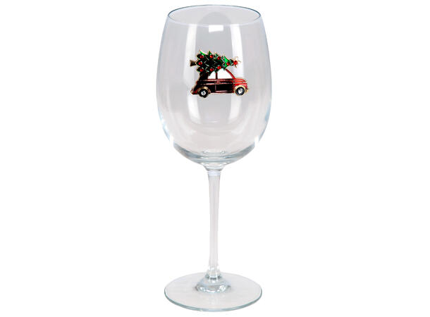 Wine glass Red car 480 ml