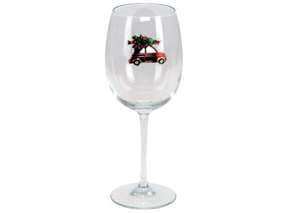 Wine glass Red car 480 ml