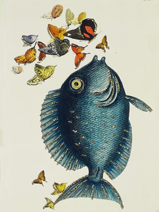 Glitterkort Why not?