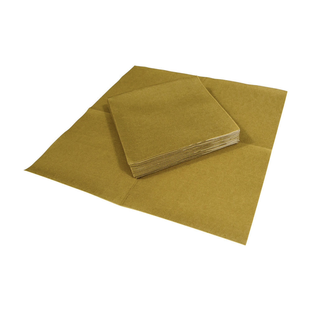 Napkin coffee Airlaid gold