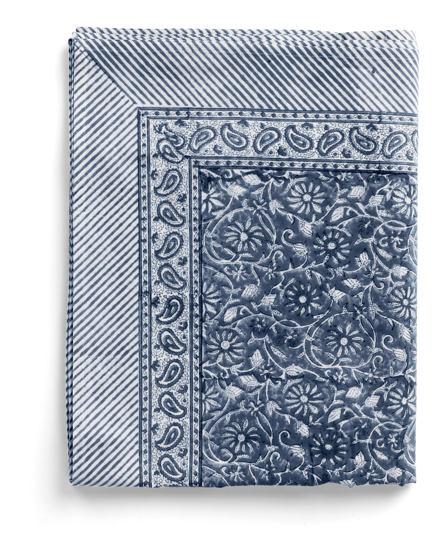 Tablecloth Margerita Navy Blue 150x350 cm