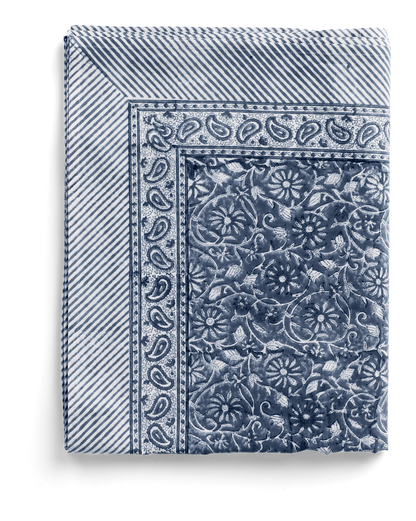 Tablecloth Margerita Navy Blue 150x350 cm