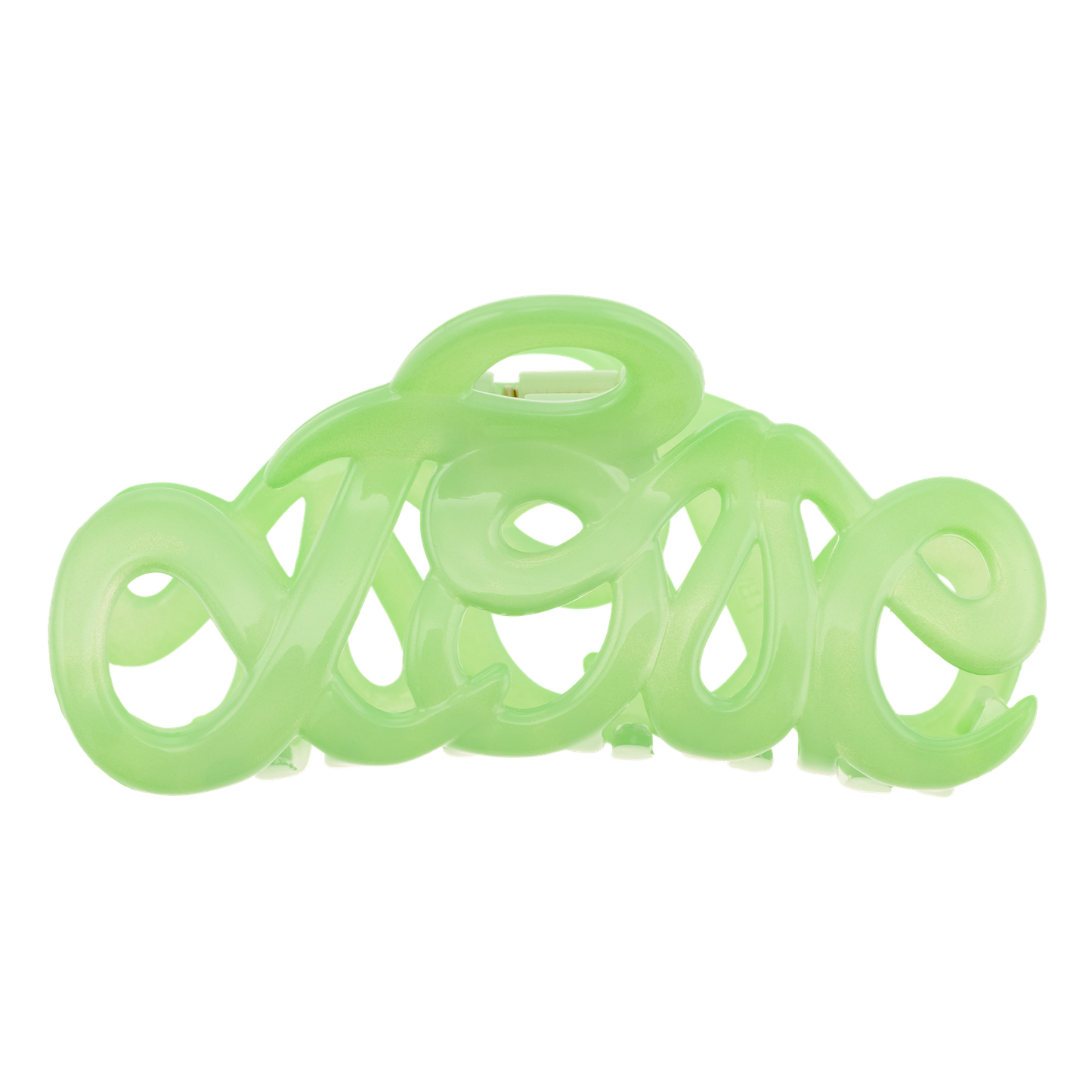 Hårklype Love Claw Lime 8 cm