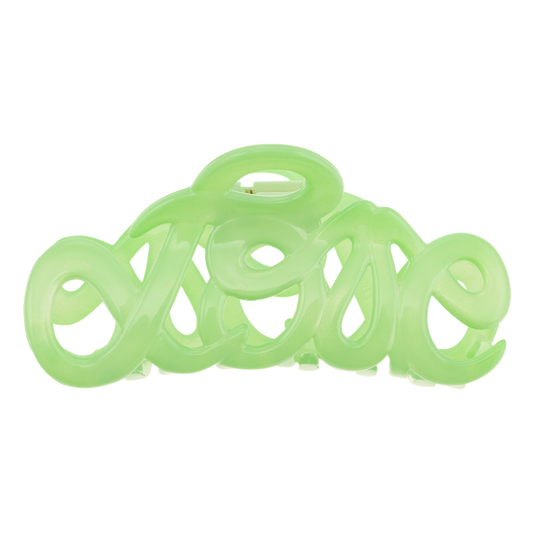 Hårklype Love Claw Lime 8 cm