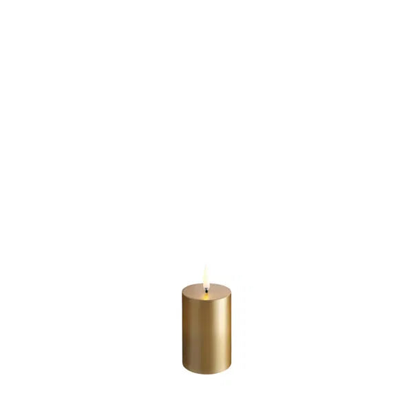 LED kubbelys gull 5x7,5 cm
