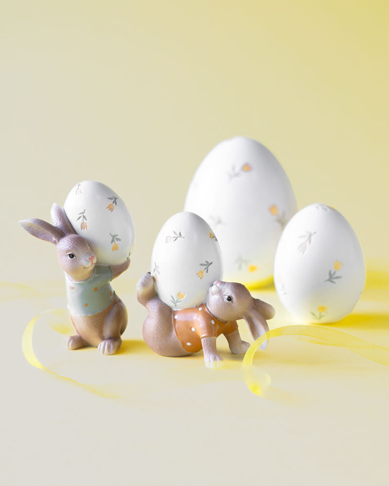 Rabbit with egg 12 cm