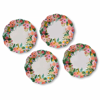 Garden Party tallerken 28 cm S/4