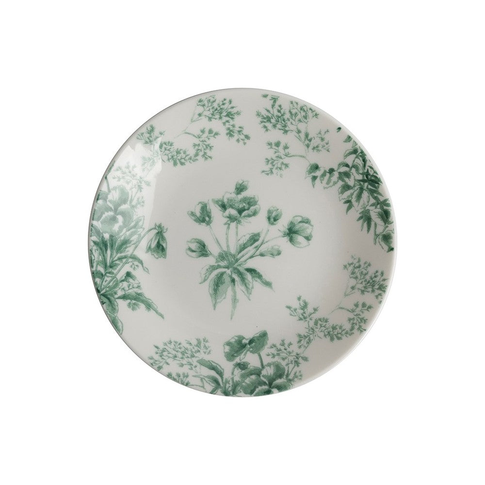 Thurston Flowers Green Side Plate 12 cm
