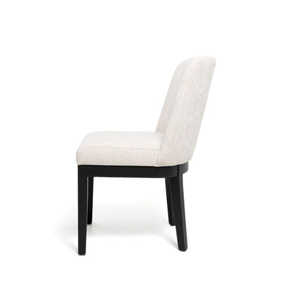 Hedda spisestol Boston cream Sort eik