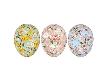 Easter Egg with Flowers 15 cm
