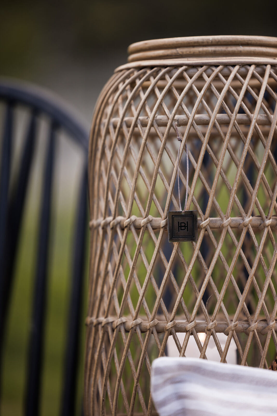 Lama Lyslykt Lombok rotting 45 cm