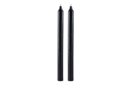 Kronelys sort 29 cm
