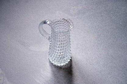 Hobnail karaffel 1L Clear